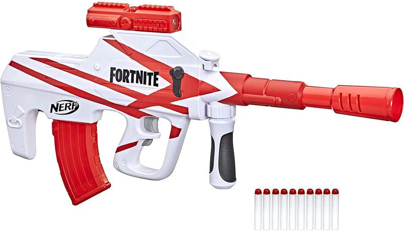 Lançador de Dardos Nerf Fortnite 6-SH Hasbro 7 Peças com