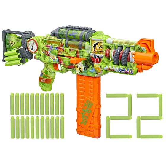 Imagem de Nerf Zombie Corrupter Dart Blaster com 22 Dardos Elite