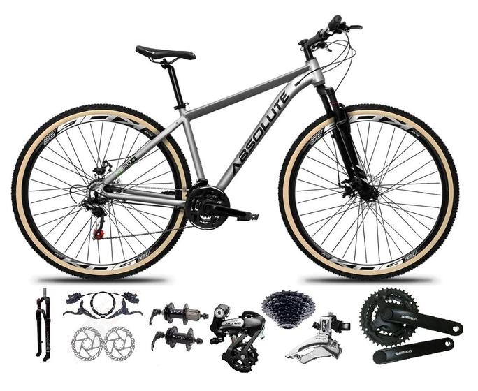 Imagem de NEROBicicleta Aro 29 Absolute Nero 5 Shimano Altus 24v Freios Hidráulicos Garfo com Trava Pneu com Faixa