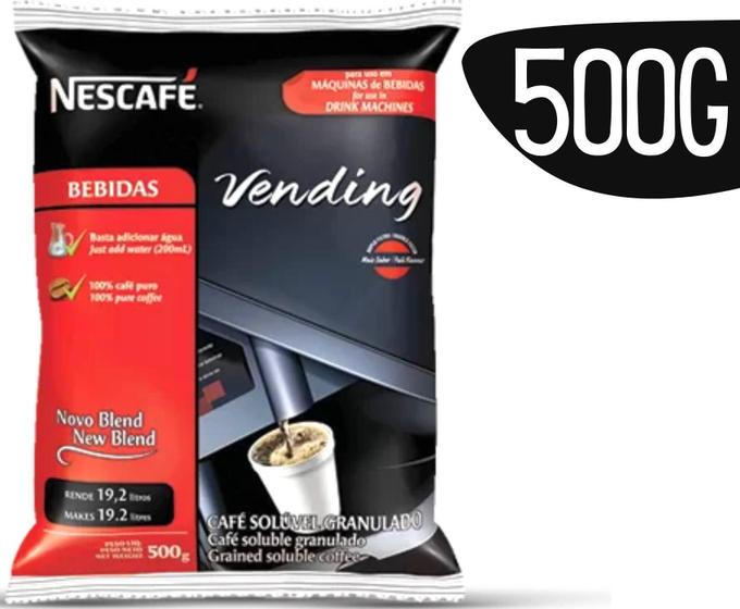 Imagem de Nescafé - Café Solúvel Vending Rende 19 Ltr - 500G