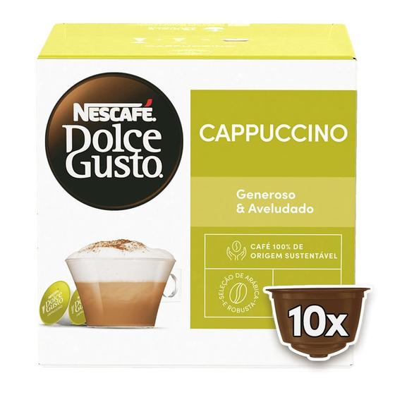 Imagem de NESCAFÉ DOLCE GUSTO Cappuccino Café Caixa 10 cápsulas