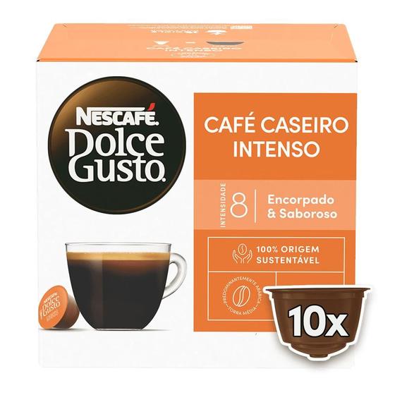 Imagem de NESCAFÉ DOLCE GUSTO Caseiro Intenso Café Caixa 10 cápsulas