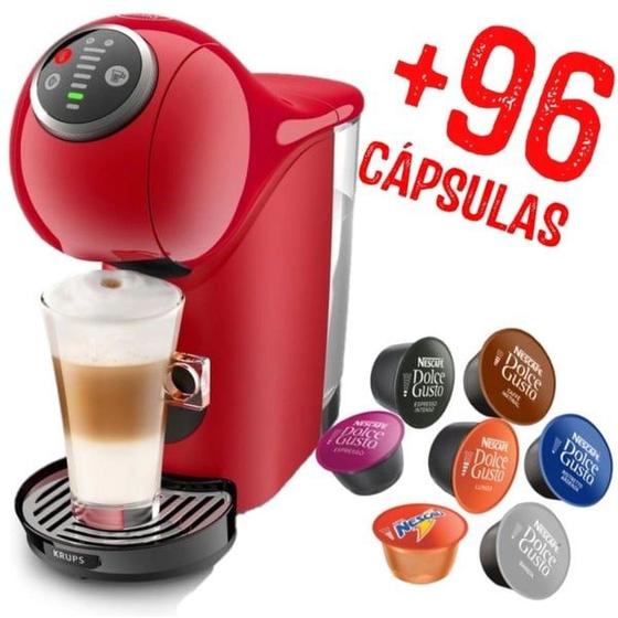 Nescafé Dolce Gusto Genio S Plus Vermelha 220v + 96 Cápsulas Arno