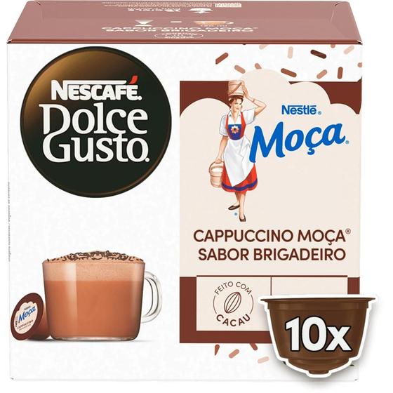 Imagem de NESCAFÉ DOLCE GUSTO Moça Brigadeiro 10 cápsulas