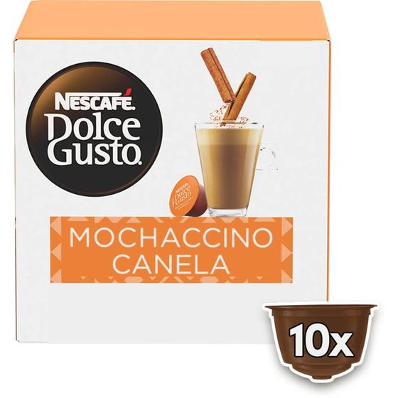 Imagem de NESCAFÉ DOLCE GUSTO Mochaccino Canela Latte Caixa 10 cápsulas