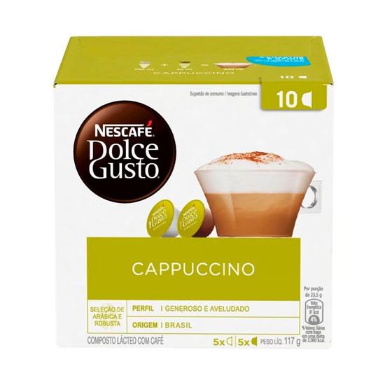 Imagem de Nescafe em Cápsulas Dolce Gusto Cappuccino 117g