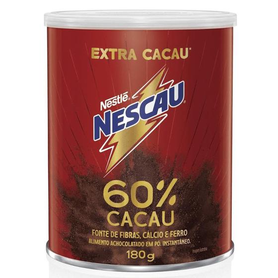 Imagem de Nescau 60% Cacau em pó contendo 180g