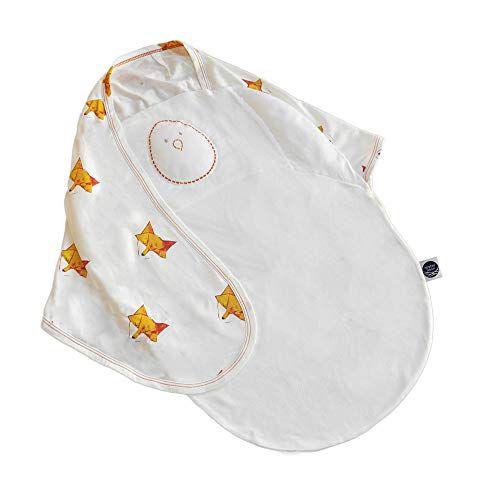 Imagem de Nested Bean Zen Swaddle - Swaddle Suavemente Ponderado  Bebê: 0-6 meses  Mistura de algodão de bambu  Ajuda a reduzir o reflexo de Moro (Startle)   Unissex TOG 1,0  Lavável à máquina