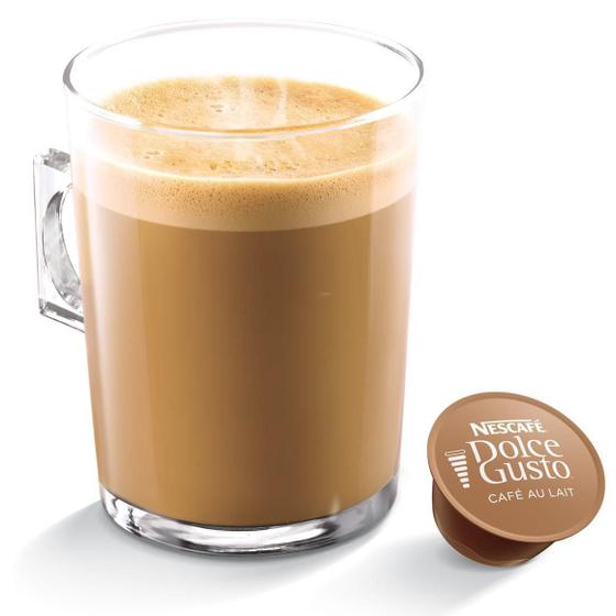 Imagem de Nestle Dolce Gusto 100Gr Com 10 Capsula Cafe Au Lait