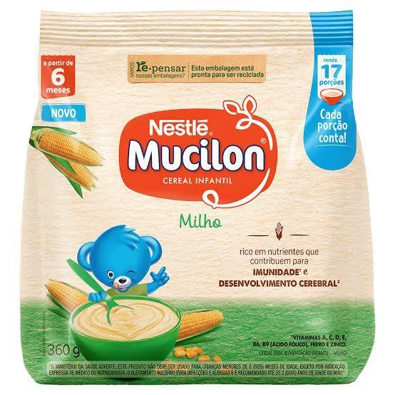 Imagem de Nestlé Mucilon Milho Sachê 360g