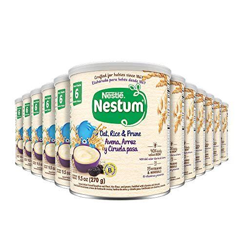 Imagem de Nestlé Nestum, Arroz de Aveia e Ameixa Seca, 9,5 Onças (Pacote de 12)