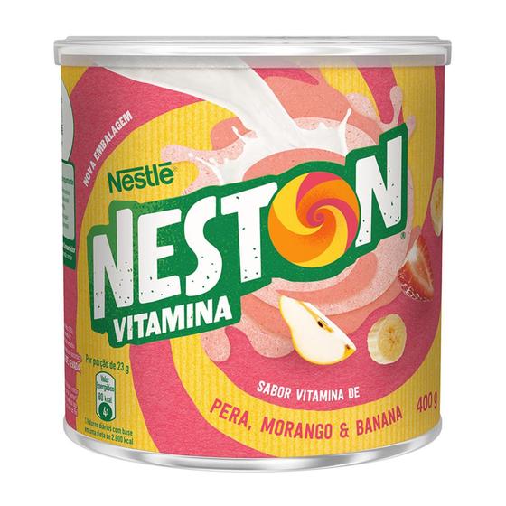 Imagem de Neston Vitamina Instantânea Morango, Pera e Banana 400g
