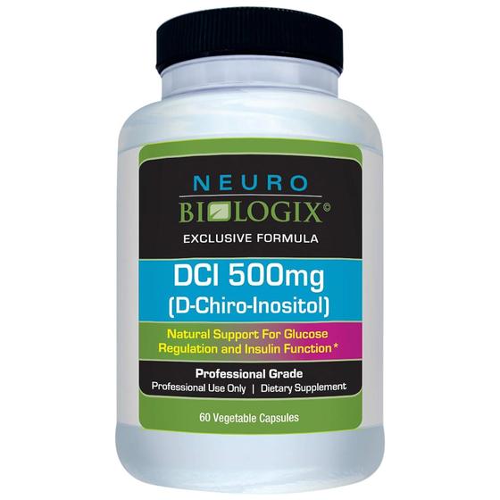 Imagem de Neurobiologix DCI (D-Quiro-Inositol) 500 mg Cápsulas (60 Cápsulas)