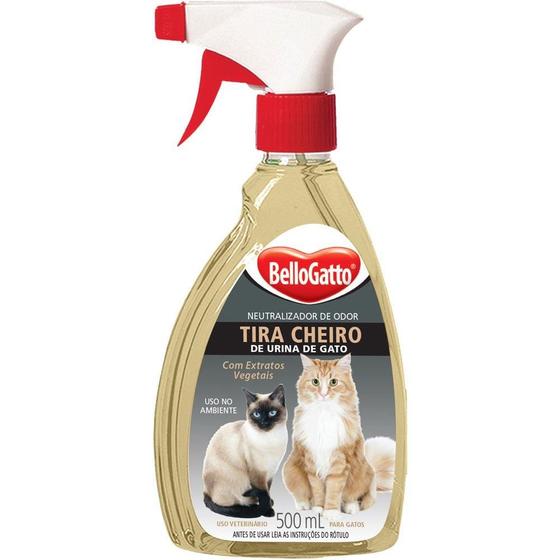 Imagem de Neutralizador de Odor Bellogato para Gatos - 500 mL