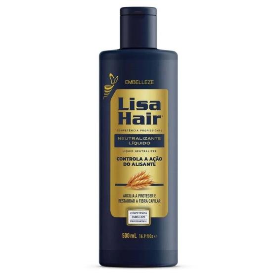 Imagem de Neutralizante Líquido LisaHair 500ml - Embelleze