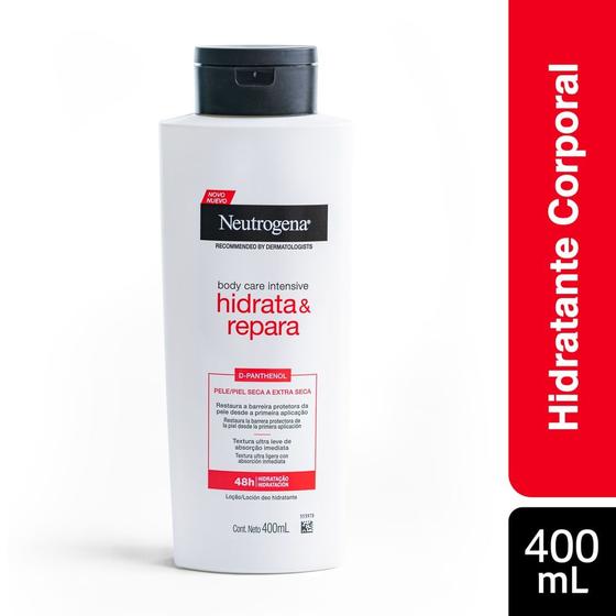 Imagem de Neutrogena Body Care Intensive Hidratante 400ml Hidrata E Repara