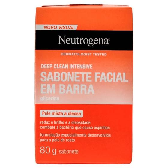 Imagem de Neutrogena Deep Clean Sabonete Barra Facial 80g