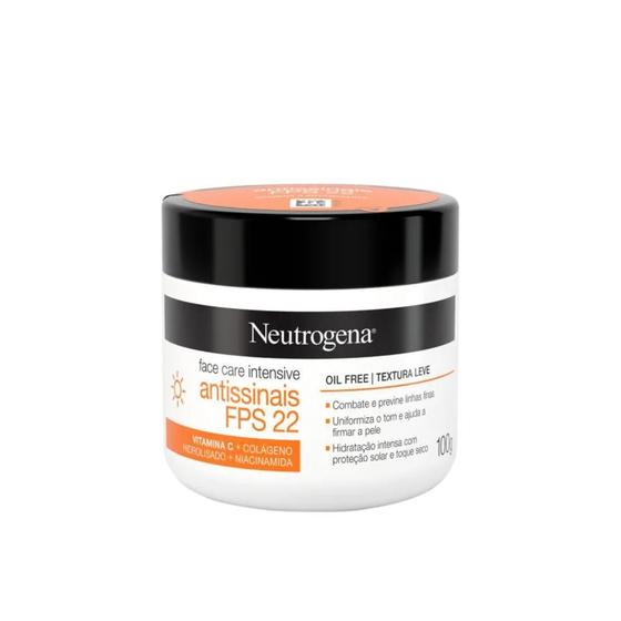 Imagem de Neutrogena Face Care Intensive Antissinais Fps 22 100G