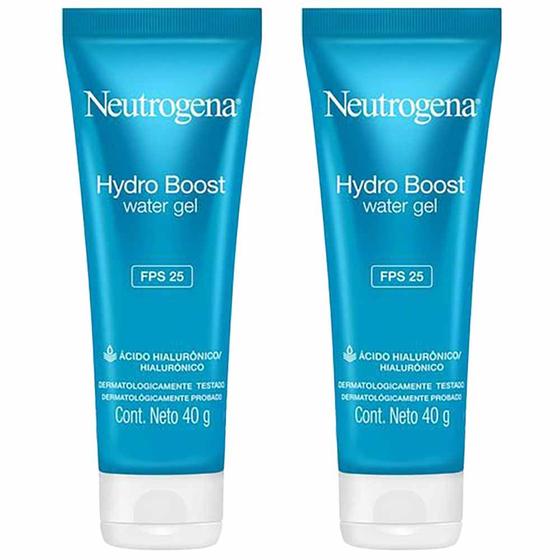 Imagem de Neutrogena Hydro Boost Kit com Dois Hidratantes Faciais Water Gel FPS25