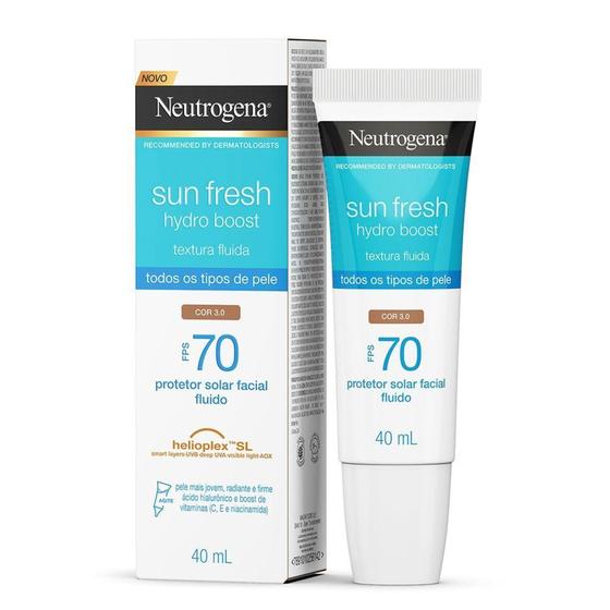 Imagem de Neutrogena Sun Fresh Hydro Boost Fps50 40ml Cor 3.0