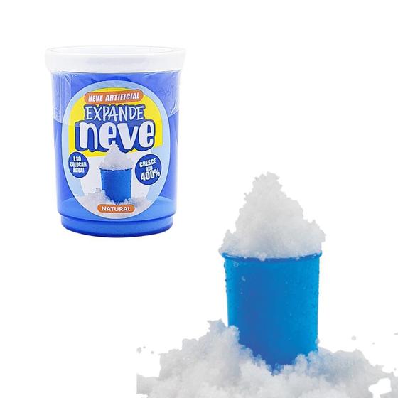 Neve Artificial - Expande Neve Natural - 8g - Doce Brinquedo Menor preço em Neve Artificial - Expande Neve Natural - 8g - Doce Brinquedo