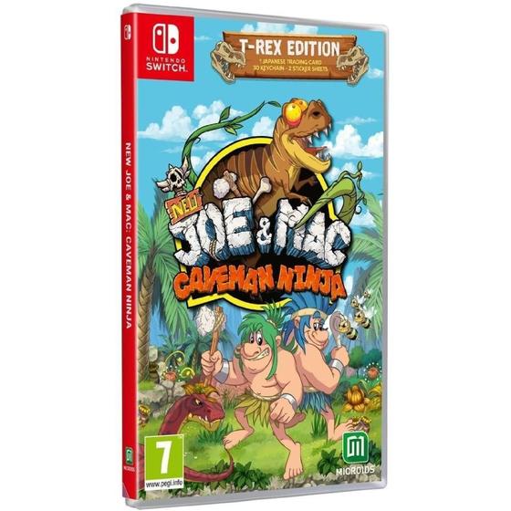 Imagem de New Joe & Mac: Caveman Ninja - T-Rex Edition - Switch