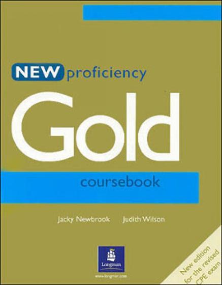 Imagem de New proficiency gold - student's book - PEARSON EDUCATION DO BRASIL