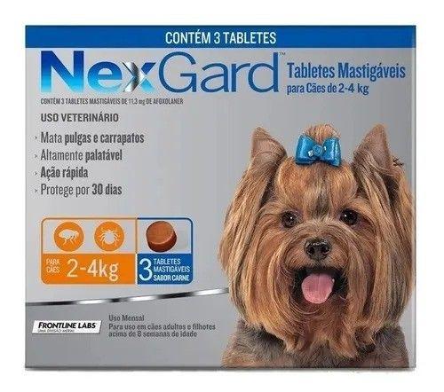Imagem de Nexgard  2 a 4k combo 3unid
