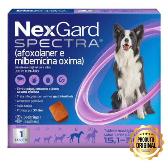 Nexgard spectra 15 a 30kg é ruim? Nexgard spectra 15 a 30kg é boa?
