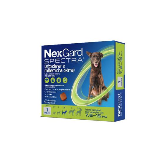 Imagem de NEXGARD SPECTRA 7,6 a 15KG - 1 TABLETE