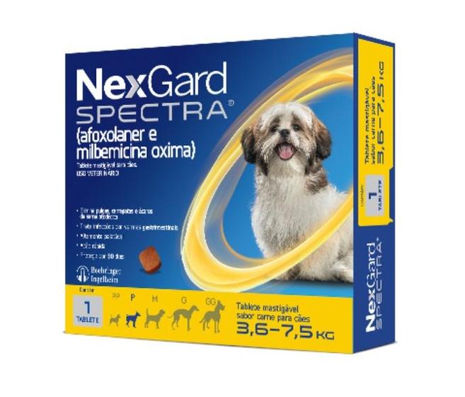 NexGard Spectra Mastigável 3,6 a 7,5kg 1unid  é boa?