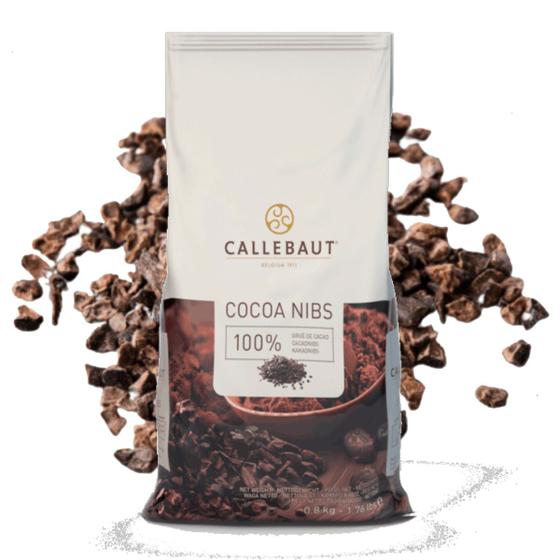 Imagem de Nibs de Cacau 100% cacau 800g CALLEBAUT cocoa nibs