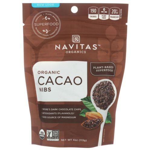 Imagem de Nibs de Cacau Orgânico 4 Oz - Navitas Organics