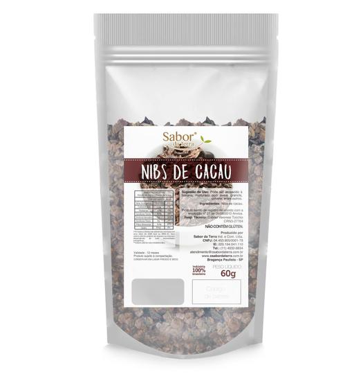 Imagem de Nibs De Cacau Sabor Da Terra 60G