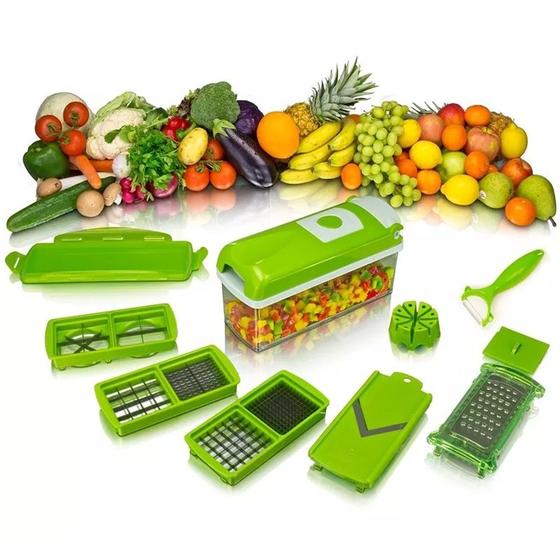 Imagem de Nicer Dicer Plus - Cortador e Fatiador de Legumes, Frutas e Verduras