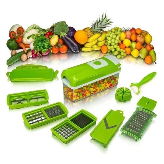 Imagem de Nicer Dicer Plus Cortador Fatiador Legumes Verduras Frutas 781
