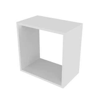 Imagem de Nicho 25x25x10cm Branco Quadrado Decorativo suspenso  - Decoração, Sala, Cozinha, Quarto de Bebê...