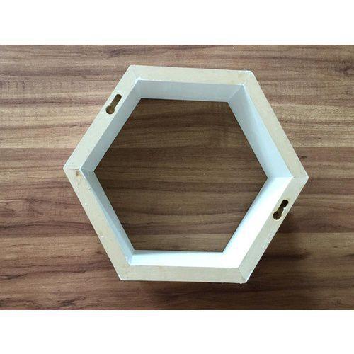 Imagem de Nicho Hexagonal 2 Unidades Colmeia 35x30x10cm Mdf 15mm Cores