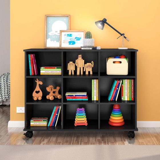Nicho Organizador 3x3 Infantil Qmovi Menor preço em Nicho Organizador 3x3 Infantil Qmovi