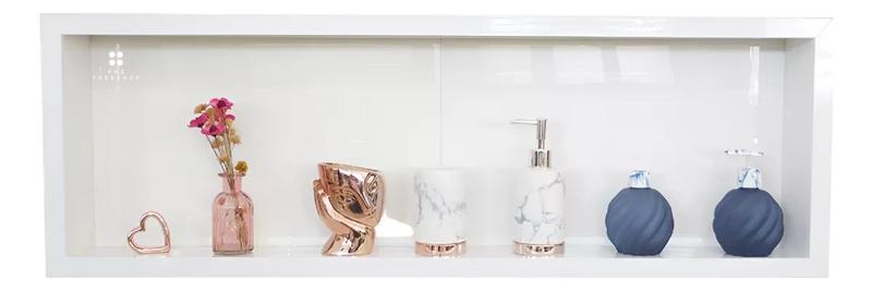 Nicho Para Banheiro Em Porcelanato 100 X 30 cm - 1 Metro Menor preço em Nicho Para Banheiro Em Porcelanato 100 X 30 cm - 1 Metro