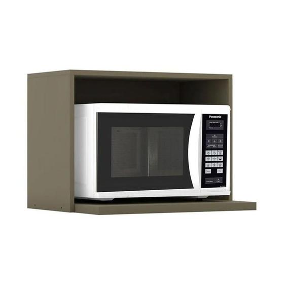 Imagem de Nicho para Cozinha Suporte p/Microondas Connect 60x44cm Duna - Henn