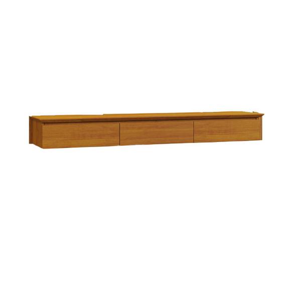 Nicho Paris Para Parede Suspenso 180cm 3 Gavetas Tampo 25mm Menor preço em Nicho Paris Para Parede Suspenso 180cm 3 Gavetas Tampo 25mm