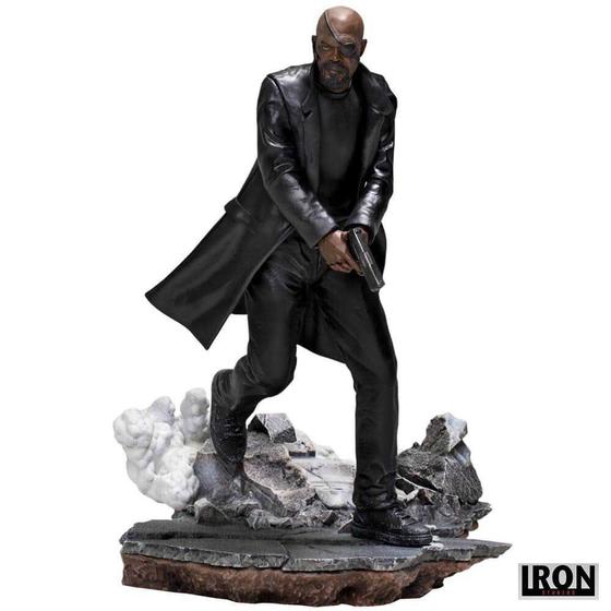 Imagem de Nick Fury Spider-Man: Far From Home - 1/10 BDS Iron Studios