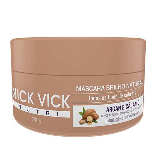 Imagem de Nick Vick Argan e Cálamo Máscara Capilar para Cabelos Ressecados