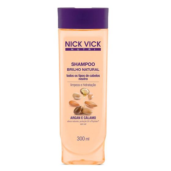 Imagem de Nick & Vick Nutri-Hair Brilho Natural - Shampoo Iluminador - 300ml