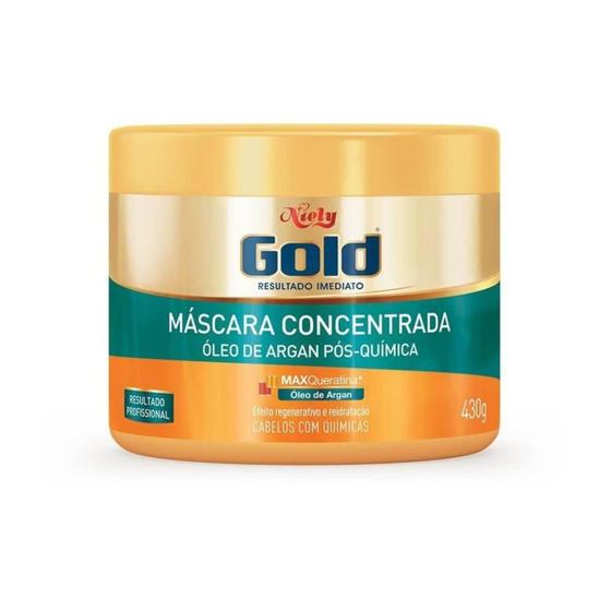 Imagem de Niely Gold Argan Pós Química Máscara 430g