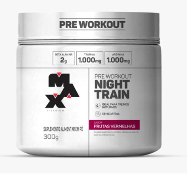 Imagem de Night Train - Max Titanium Frutas Vermelhas 300g