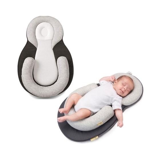 Imagem de Ninho para Bebê Dormir Travesseiro Almofada Redutor de Berço Simula Útero Acolhedor Protege Seguro Portátil Anatômico
