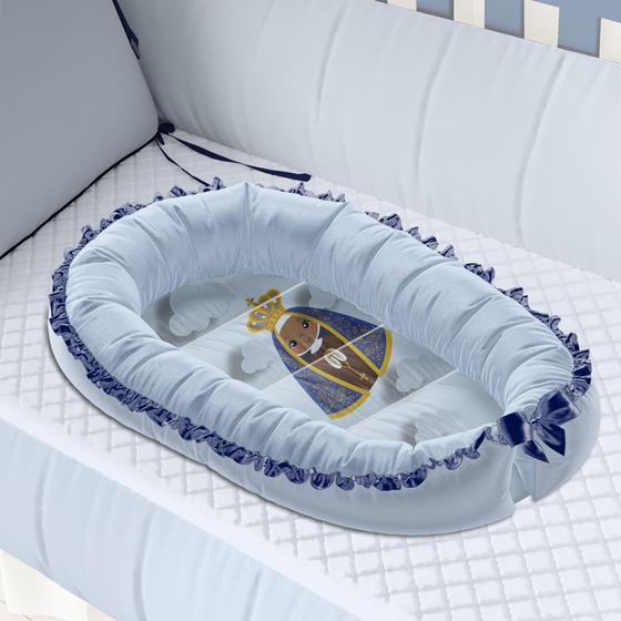 Imagem de Ninho Redutor De Berço Com Mosquiteiro Várias Estampas Menino Menina