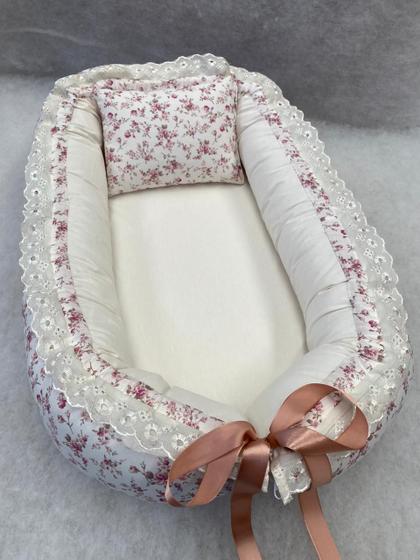 Imagem de Ninho Redutor para bebe  -Super Confortável - Doce Encanto - Diva Luxo